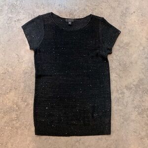 Worthington short sleeve sequin sweater